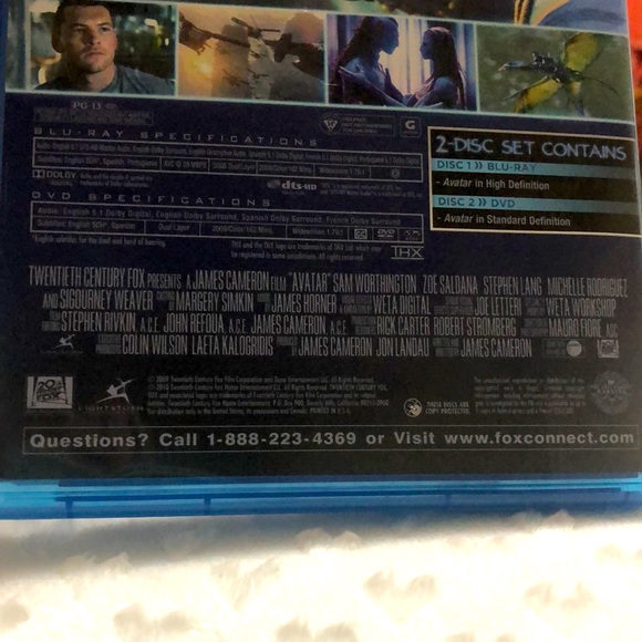 AVATAR BLU-RAY & DVD James Cameron - Picture 10 of 10